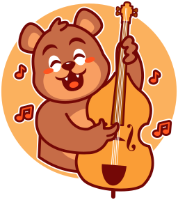 violonchelo sticker