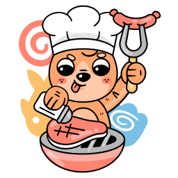 cocinando sticker