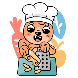 cocinando sticker