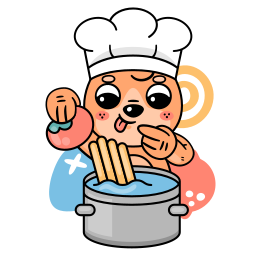 cocinando sticker