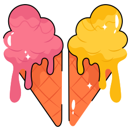 cucurucho de helado sticker