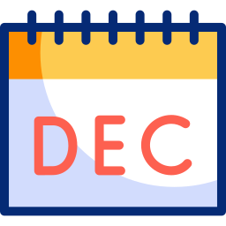 December Animated Icon | Free time and date Animated Icon
