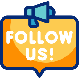 Follow us Animated Icon | Free social media Animated Icon