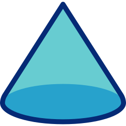 Cone Animated Icon | Free shapes and symbols Animated Icon