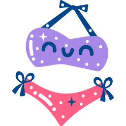 bikini sticker