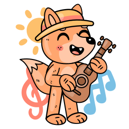 ukelele sticker