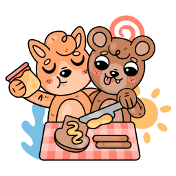 picnic sticker