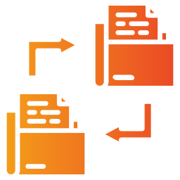 File transfer - Free files and folders icons