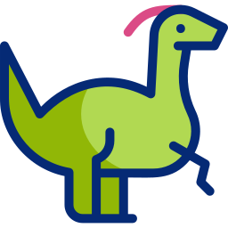 Parasaurolophus Animated Icon | Free animals Animated Icon