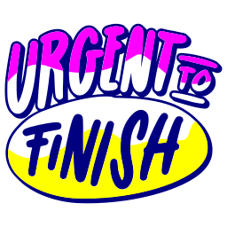 urgente sticker