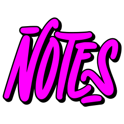 notas sticker