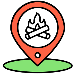 Fire - Free maps and location icons