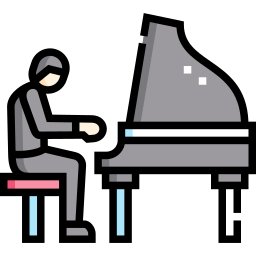 Pianist - Free people icons