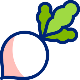 Turnip Animated Icon | Free food Animated Icon