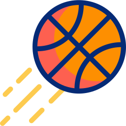 Basketball Animated Icon | Free sports and competition Animated Icon