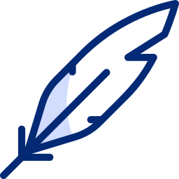 Feather pen Animated Icon | Free education Animated Icon