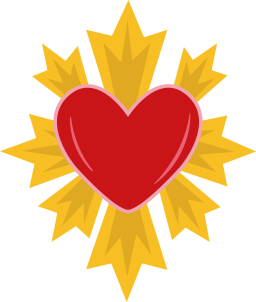 corazón sticker