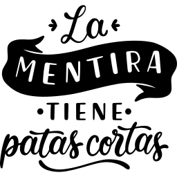 mentiras sticker