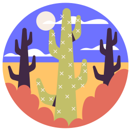 desierto sticker