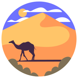 desierto sticker