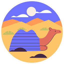 desierto sticker