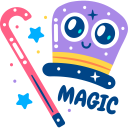 show de magia sticker