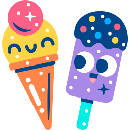 paleta de hielo sticker