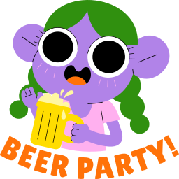 fiesta de la cerveza sticker