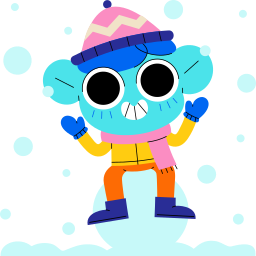 bola de nieve sticker