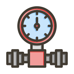 Pressure gauge - Free industry icons