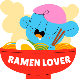 ramen sticker