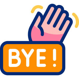 Bye Animated Icon | Free miscellaneous Animated Icon