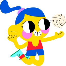 vóleibol sticker