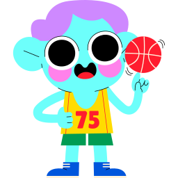 baloncesto sticker