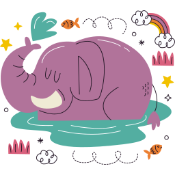 elefante sticker