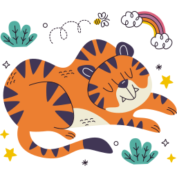 tigre sticker