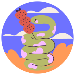 serpiente sticker