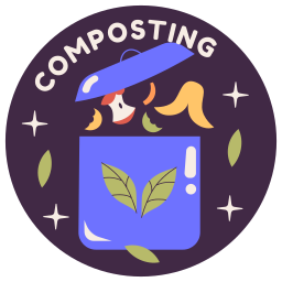 compostaje sticker