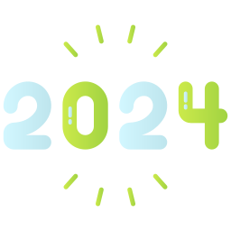 2024 - Free time and date icons