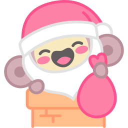 papá noel sticker