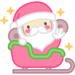 papá noel sticker