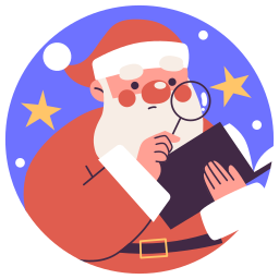 papá noel sticker