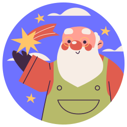 papá noel sticker