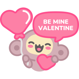 día de san valentín sticker