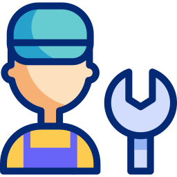 Mechanic Animated Icon | Free user Animated Icon