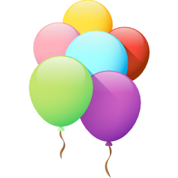 Balloons - Free birthday and party icons