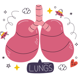 pulmones sticker