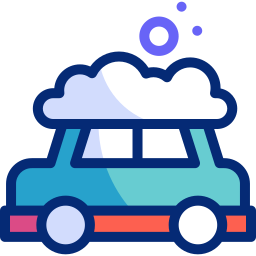 Car wash Animated Icon | Free transportation Animated Icon