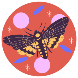 mariposa sticker