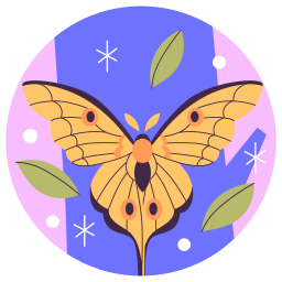 mariposa sticker